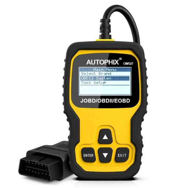 Autophix OM127 OBD2 Car Diagnostic Scanner Code Reader JOBD EOBD OBD2 Auto Scanner With Russian Fast Detect Japanese Vehicles