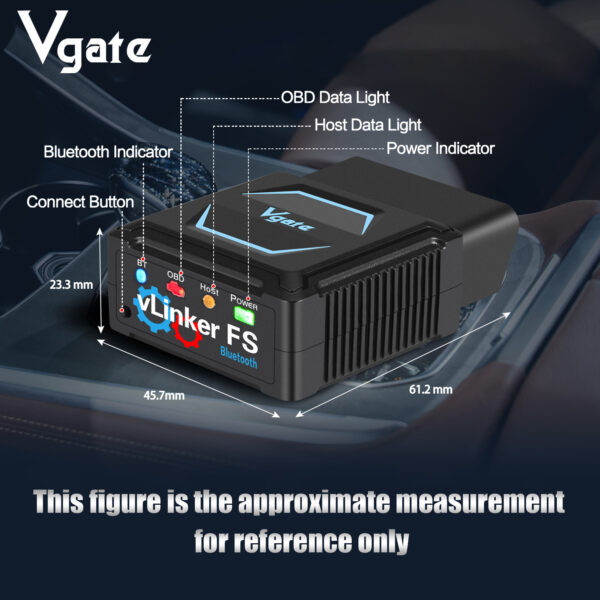 vLinker FS Bluetooth OBD-II adapter