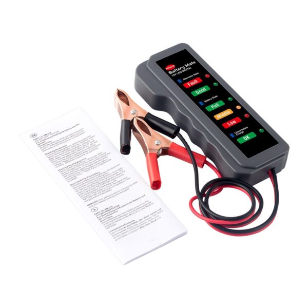 KINGBOLEN BM310 12V Battery Tester Digital Alternator Tester 6 LED Display Car Diagnostic Tool Auto Battery Tester Analyzer - Image 2