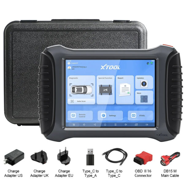 XTOOL InPlus IP900 Car Diagnostic Tools Key Programming Automotive Scanner Bidirectional ECU Coding DoIP CAN FD FCA PK XTOOL D8S - Image 2