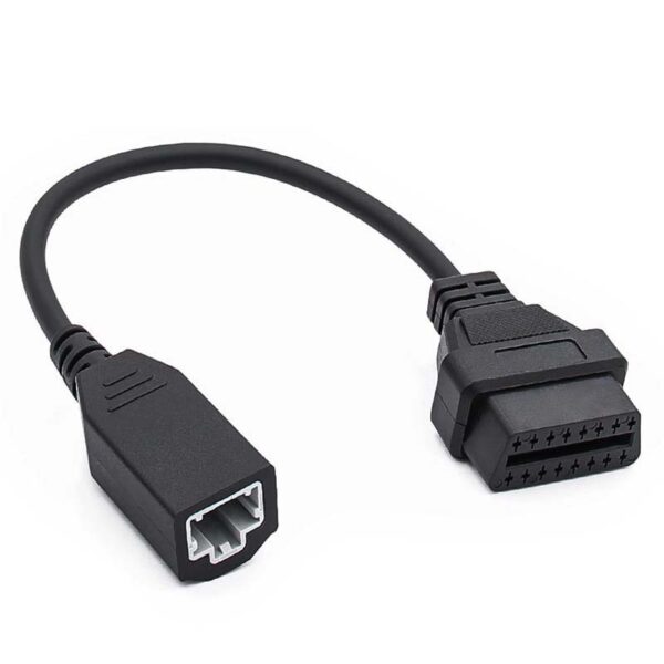 30cm 3 Pin OBD2 16Pin Lead Cable for Honda - Image 2