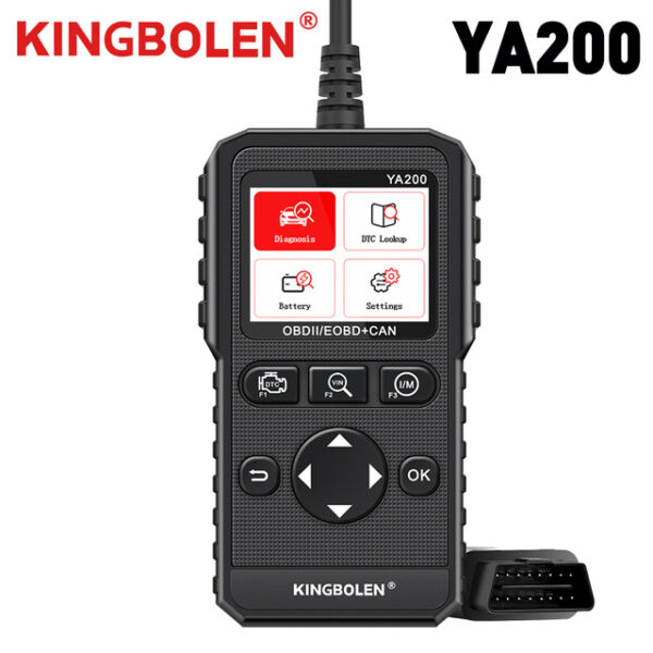 KINGBOLEN YA200 OBD2 Scanner Automotive Diagnostic Tool Engine DTC Lookup Battery Test Code Reader Free Lifetime Update - Image 4