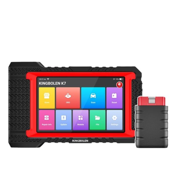 KINGBOLEN K7 All System Diagnostic Tool ECU Coding Active Test 31 Reset Function 7 inch Tablet HD Display PK MK808 LAUNCH X431 CRP919E