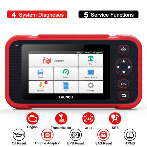 LAUNCH X431 CRP129i Car Diagnostic Tool OBD2 Automotive Scanner Professional Code Reader - Image 3