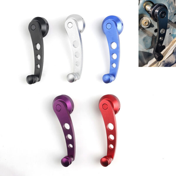 Car Modification Universal Aluminum Alloy Window Handle Car Window Crank Handle