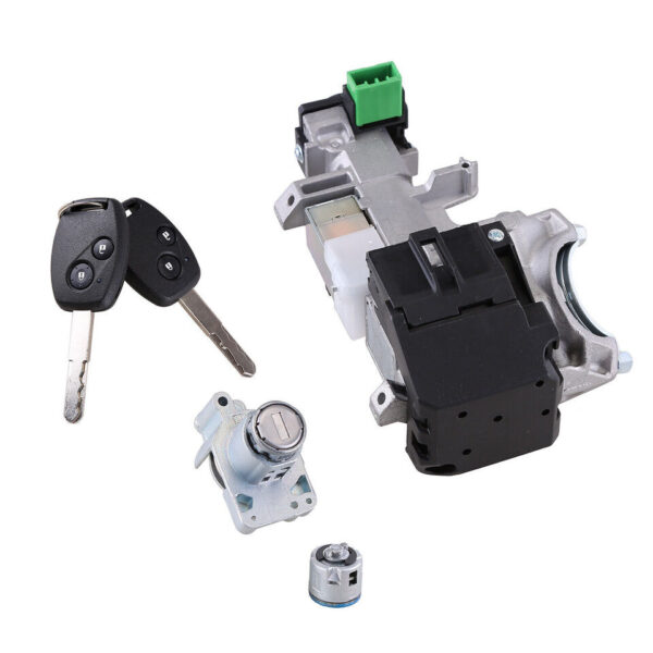 06350-SWN-011 Ignition and Door Lock Cylinder Switch Assembly Kit for 07-11 Honda CRV