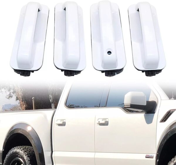 4pcs Car Exterior Door Handles for Ford F150 F250 F350 2015-2020 FL3Z1522405AA