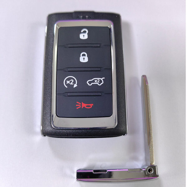 5-Buttons Smart Remote Car Key for Jeep Grand Cherokee Grand Wagoneer M3NWXF0B1 - Image 2